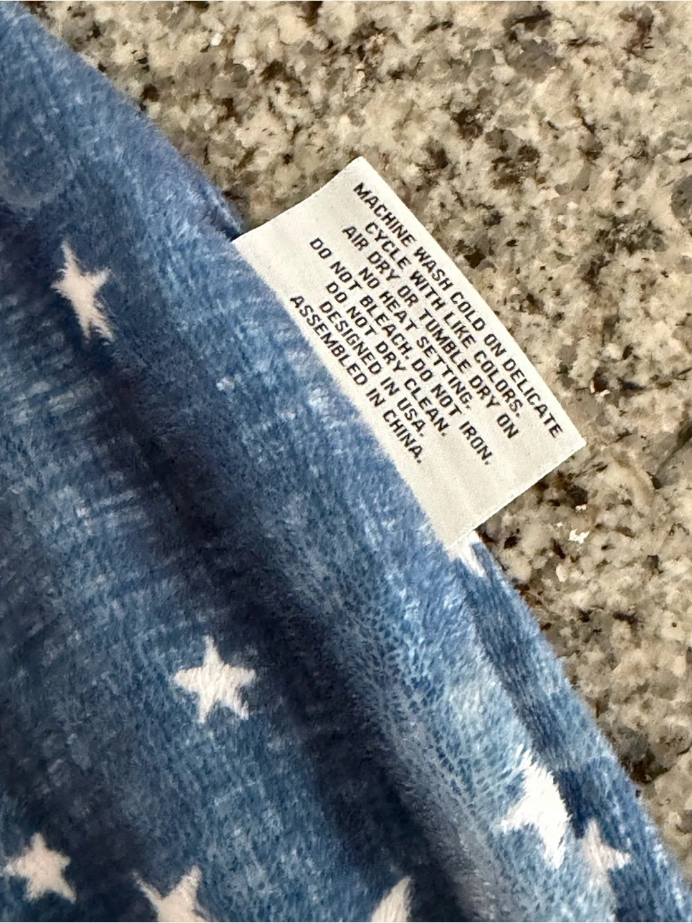 Blue Star & Moon Childs zip up sleeper 2t-3t
